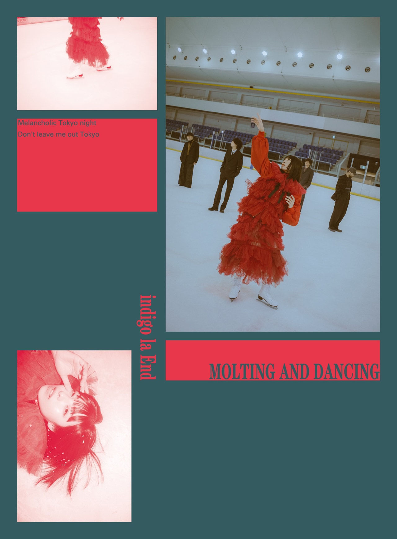 indigo la End、新作アルバム「MOLTING AND DANCING」のアート