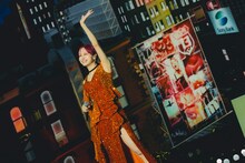 2024年11月30日に国立代々木競技場第一体育館で行われた「LiSA LiVE is Smile Always～COCKTAiL PARTY～」SWEET編の様子。（撮影：平野タカシ）