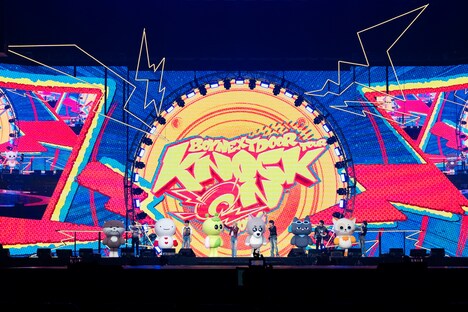 「BOYNEXTDOOR TOUR 'KNOCK ON Vol.1' IN INCHEON」の様子。(P)&(C) KOZ Entertainment.