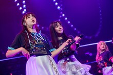 中山莉子（左）と仲村悠菜（右）。