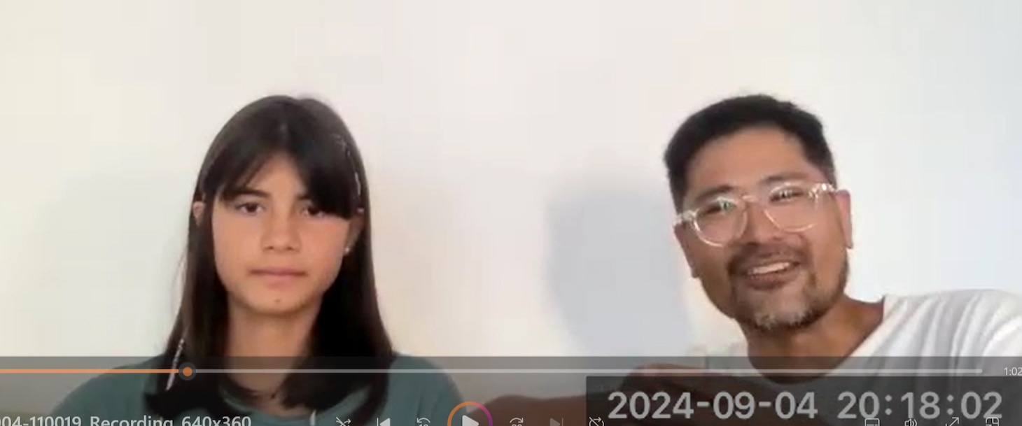 取材は東京とローマをZOOMでつないで行いました。