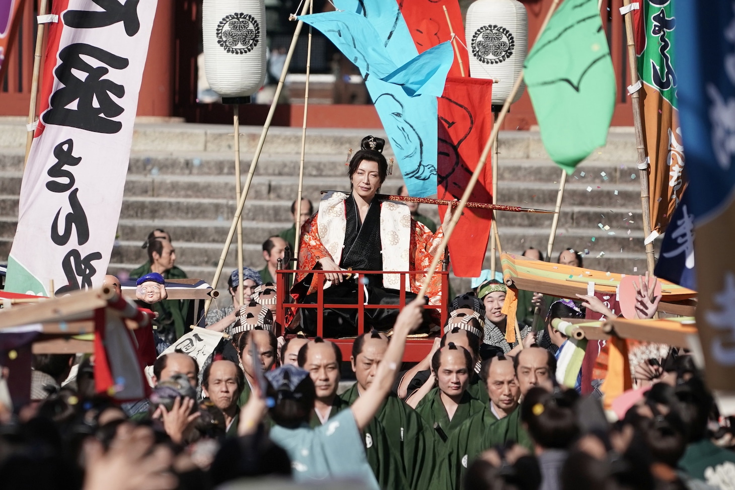 人気画像9位は「GACKTが三池崇史のラブコールに応え『新・暴れん坊将軍』出演、松平健との共演は『“誉れ”ですね』」より、「新・暴れん坊将軍」よりGACKTの出演カット。(c)テレビ朝日