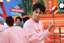 ドヤ顔のタカシ（超特急）。