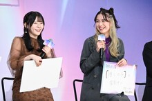 左から齊藤なぎさ、茅島みずき。