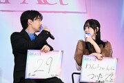 左から櫻井海音、齊藤なぎさ。