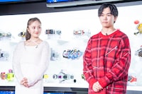 百田夏菜子（ももいろクローバーZ）と鈴木福。