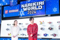 百田夏菜子（ももいろクローバーZ）と鈴木福。