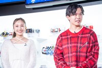 百田夏菜子（ももいろクローバーZ）と鈴木福。