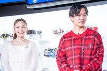 百田夏菜子（ももいろクローバーZ）と鈴木福。