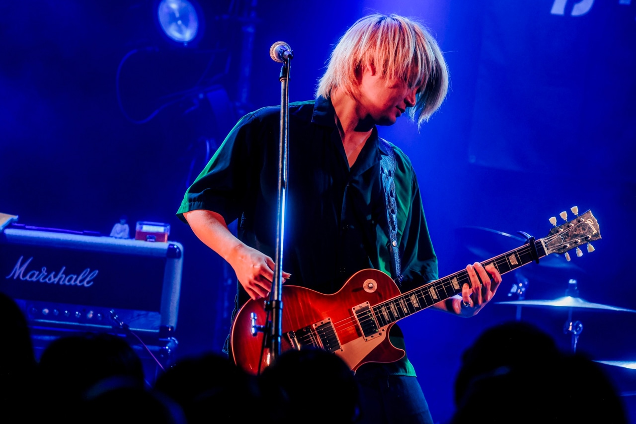 木田健太郎（G, Cho  / リアクション ザ ブッタ）（撮影：松本いづみ）