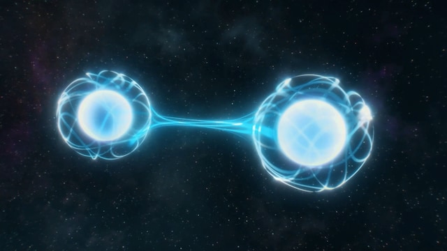 量子もつれイメージ