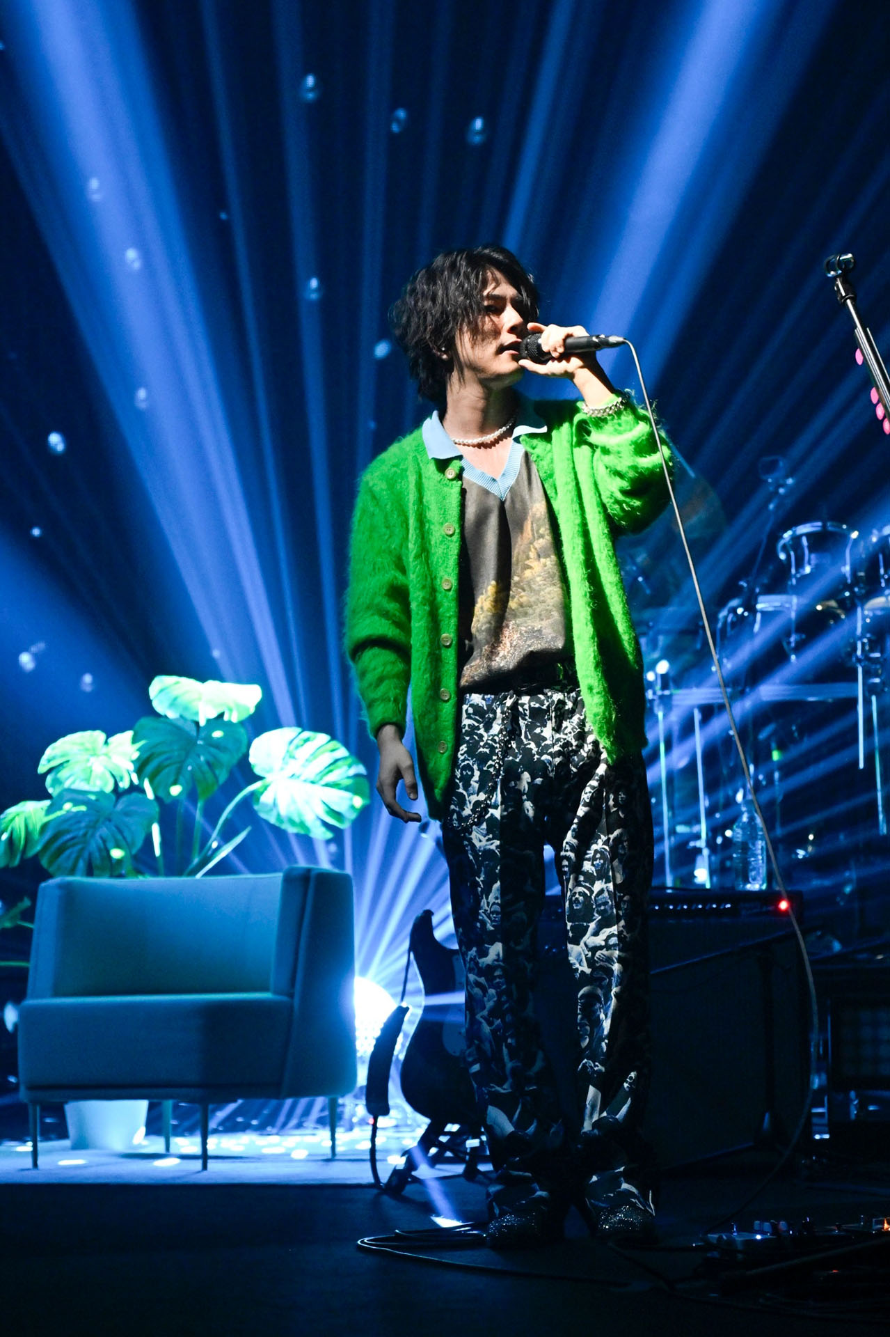 浪岡真太郎（Vo, G）（Photo by AZUSA TAKADA）