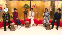 左から麻布競馬場、山中瑶子、ヒコロヒー、吉田恵里香、田中良樹。（写真提供：NHK）