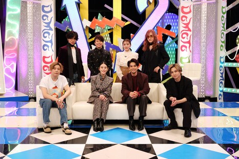 「堂本兄弟2024」より。上段左から武田真治、西川貴教、高橋みなみ、高見沢俊彦、下段左から堂本剛、高畑充希、森崎ウィン、堂本光一。(c)フジテレビ