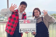 沢村一樹と中村アン。(c)TBS