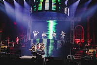 “マッスルAG!”と新しい学校のリーダーズ。（撮影：マッサン）