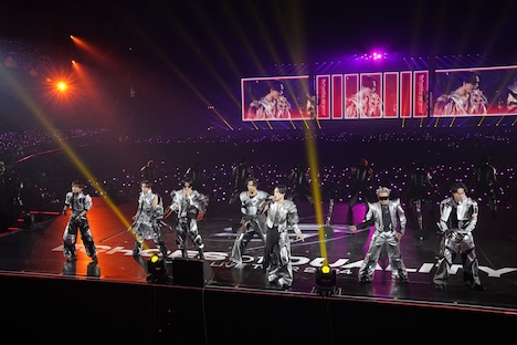 「三代目 J SOUL BROTHERS LIVE TOUR 2024 "ECHOES OF DUALITY"」京セラドーム大阪公演の様子。（写真提供：LDH JAPAN）