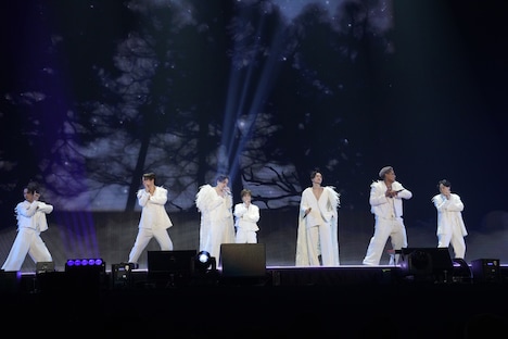 「三代目 J SOUL BROTHERS LIVE TOUR 2024 "ECHOES OF DUALITY"」京セラドーム大阪公演の様子。（写真提供：LDH JAPAN）