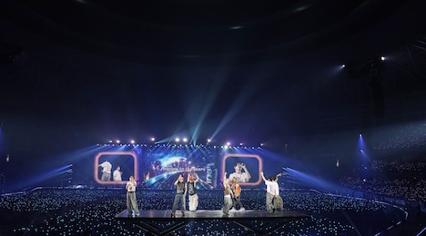 「三代目 J SOUL BROTHERS LIVE TOUR 2024 "ECHOES OF DUALITY"」京セラドーム大阪公演の様子。（写真提供：LDH JAPAN）