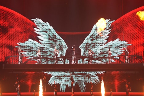 「三代目 J SOUL BROTHERS LIVE TOUR 2024 "ECHOES OF DUALITY"」京セラドーム大阪公演の様子。（写真提供：LDH JAPAN）