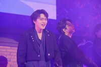 手前から大倉空人、長野凌大。（撮影：HannaTAKAHASHI）