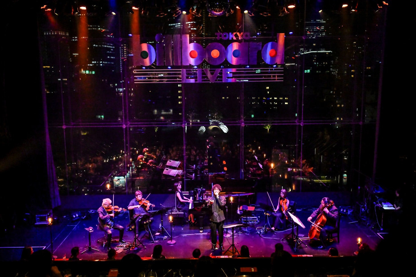 「ROCKIN' QUARTET 第7章 菅原卓郎（9mm Parabellum Bullet）& NAOTO QUARTET」の様子。