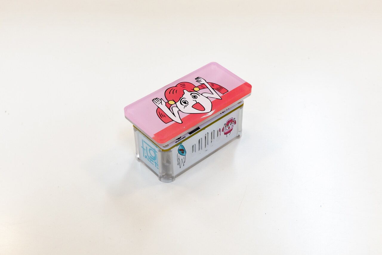 SUSHI BEAT 寿司蓮司（上・2貫セット）　着せかえネタシール付き SUSHI BEAT 寿司蓮司（上・2貫セット） 着せかえネタシール
