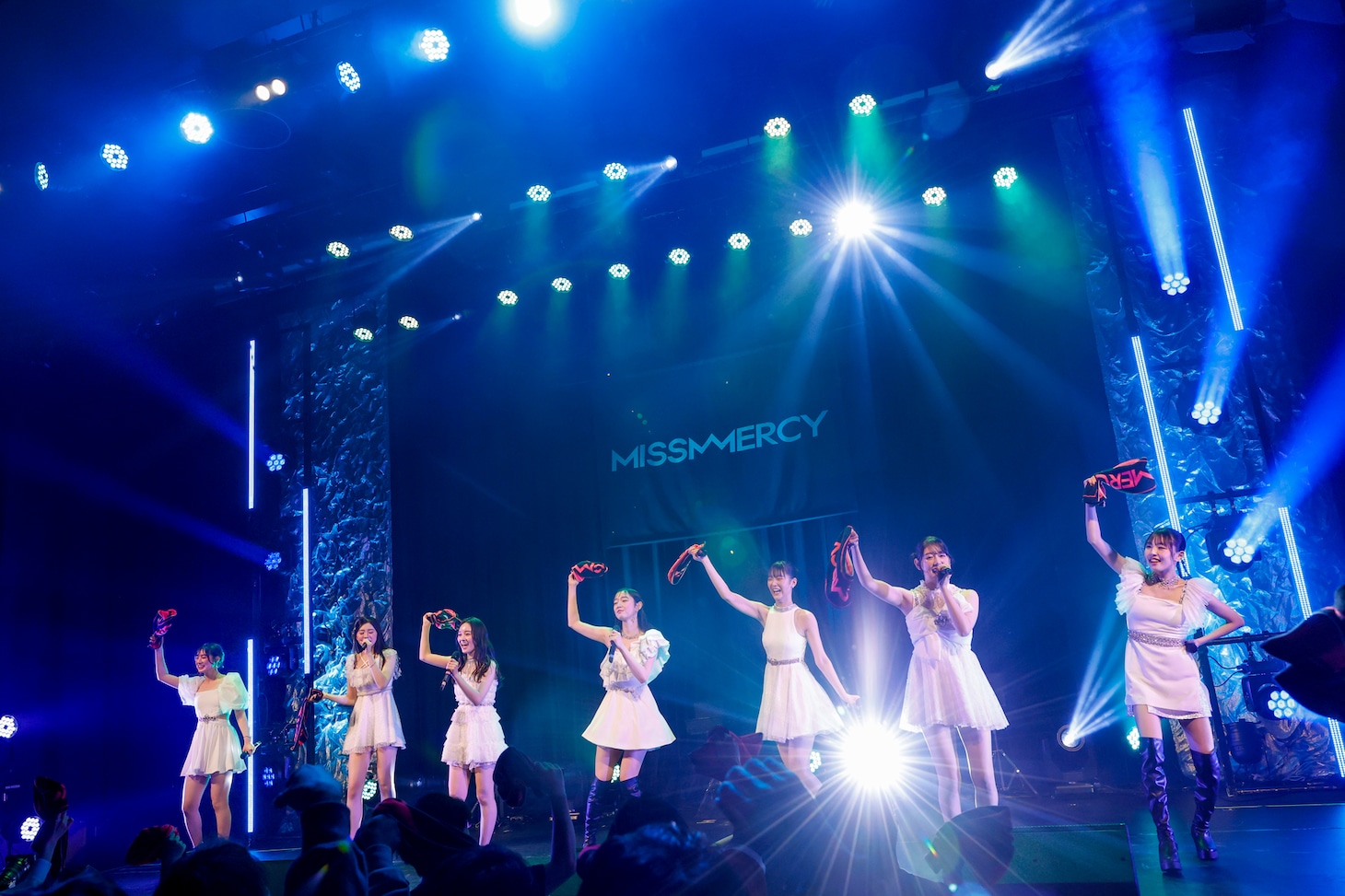 12月21日に開催された「MISS MERCY 4th ONEMAN LIVE『MERRY MERRY MERCY』」の様子。