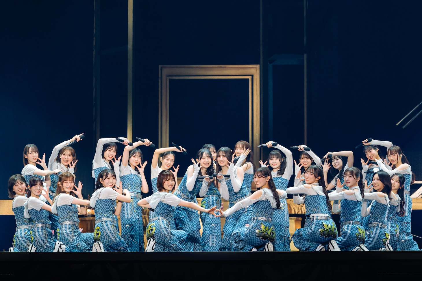 日向坂46「Happy Magical Tour 2024」東京ドーム公演の様子。（撮影：上山陽介）