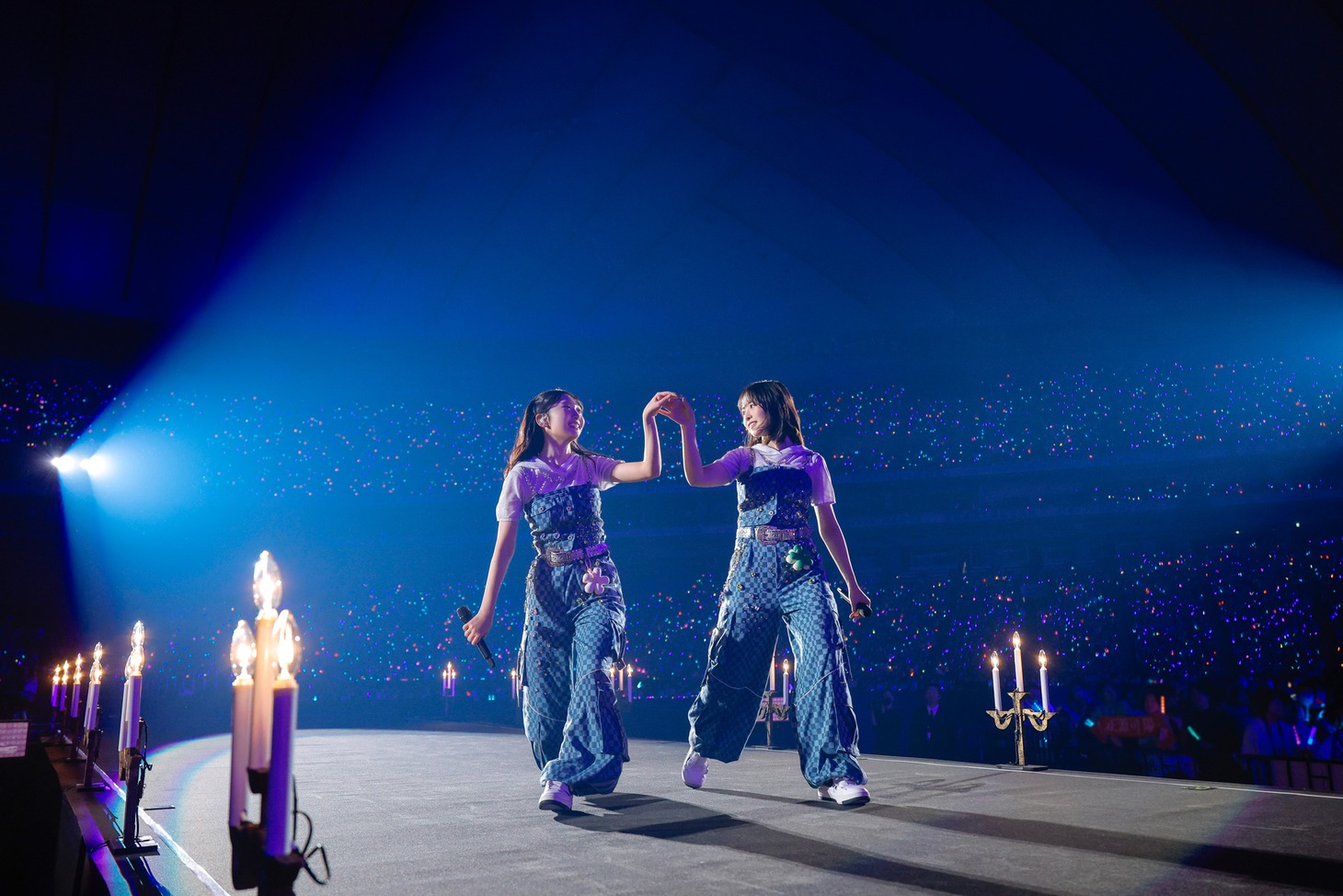 日向坂46「Happy Magical Tour 2024」東京ドーム公演の様子。（撮影：上山陽介）