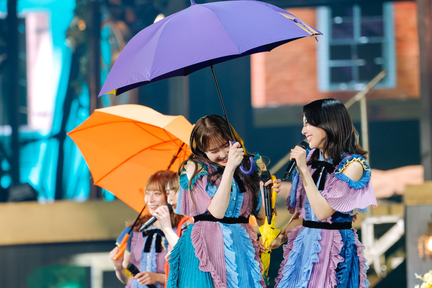 日向坂46「Happy Magical Tour 2024」東京ドーム公演の様子。（撮影：上山陽介）