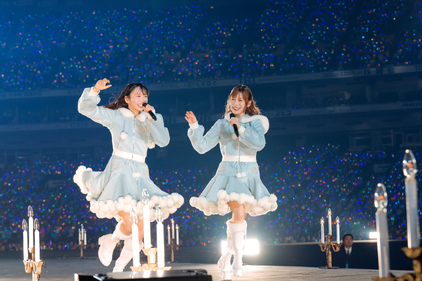 日向坂46「Happy Magical Tour 2024」東京ドーム公演の様子。（撮影：上山陽介）