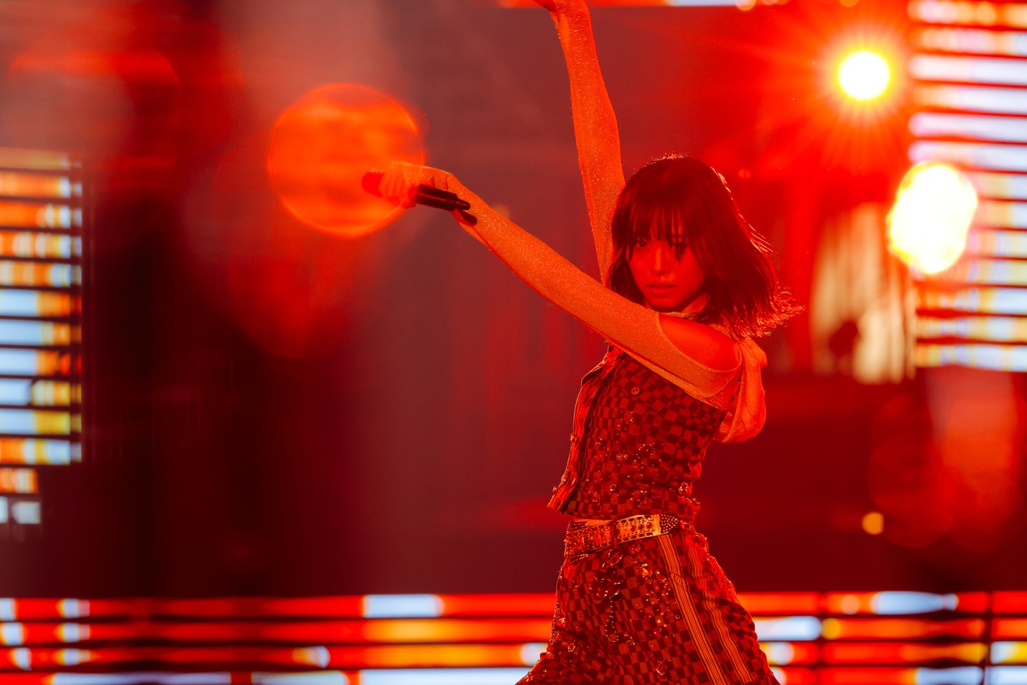日向坂46「Happy Magical Tour 2024」東京ドーム公演の様子。（撮影：上山陽介）