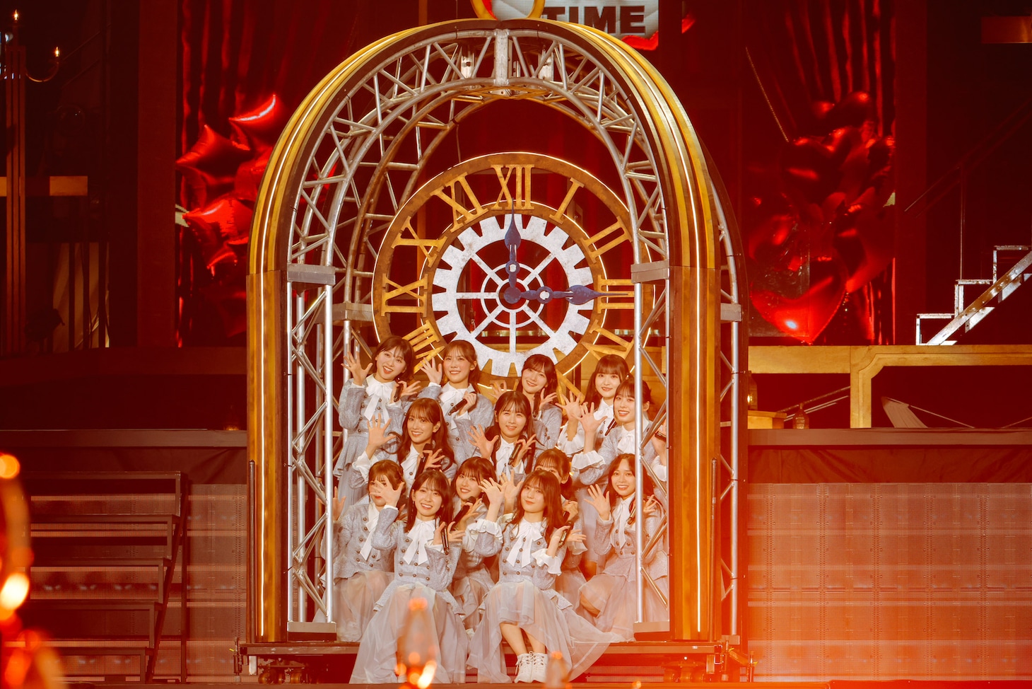 日向坂46「Happy Magical Tour 2024」東京ドーム公演の様子。（撮影：上山陽介）