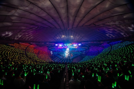 日向坂46「Happy Magical Tour 2024」東京ドーム公演の様子。（撮影：上山陽介）
