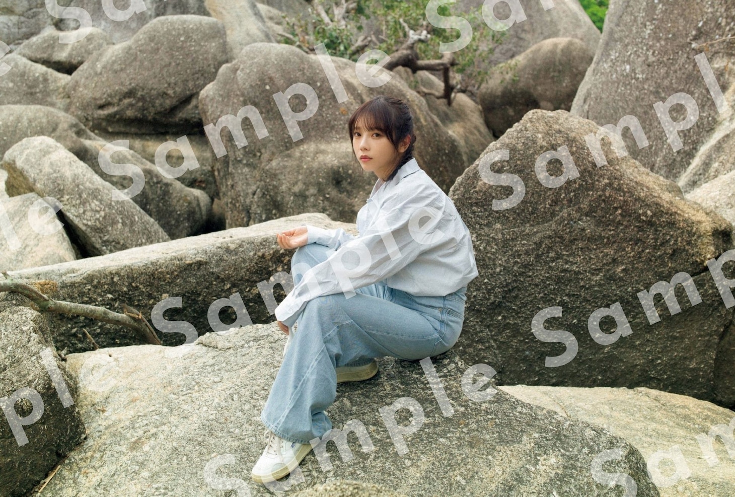 与田祐希（乃木坂46）3rd写真集「ヨーダ」HMV&BOOKS特典ポストカード（撮影：細居幸次郎）