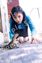 与田祐希（乃木坂46）3rd写真集「ヨーダ」未来屋書店・アシーネ特典ポストカード（撮影：細居幸次郎）