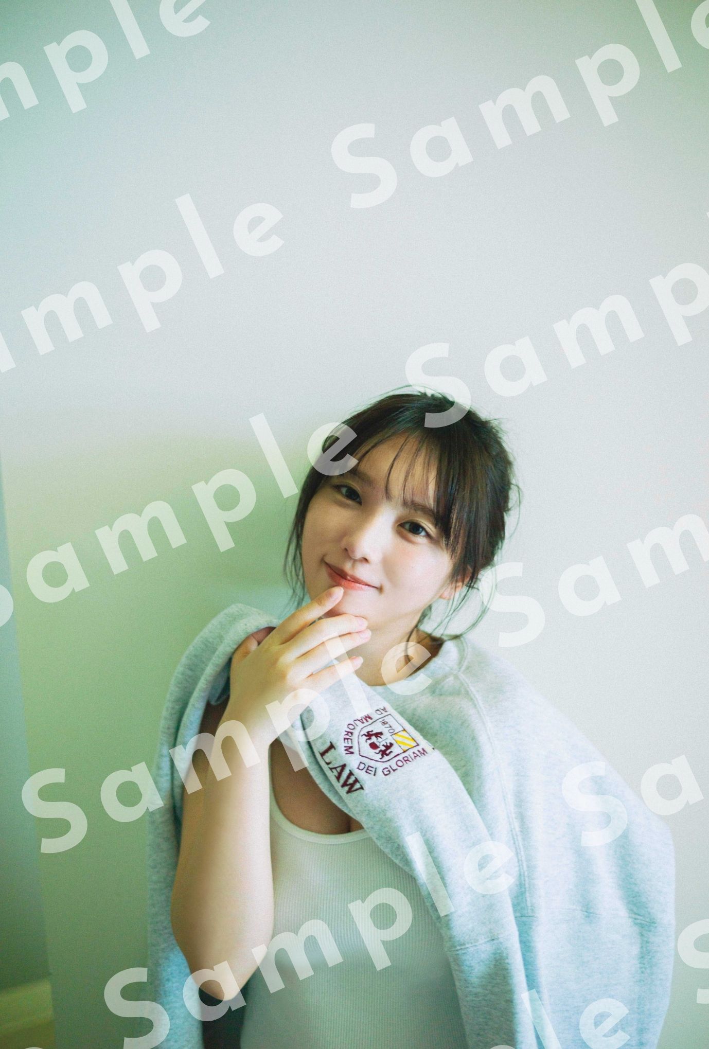 与田祐希（乃木坂46）3rd写真集「ヨーダ」乃木坂46Mobile特典ポストカード（撮影：細居幸次郎）