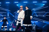 氣志團のライブの様子。（撮影：曽我美芽）