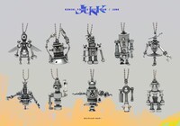 「米津玄師 2025 TOUR / JUNK」で販売される「がらくたくんキーホルダー」。