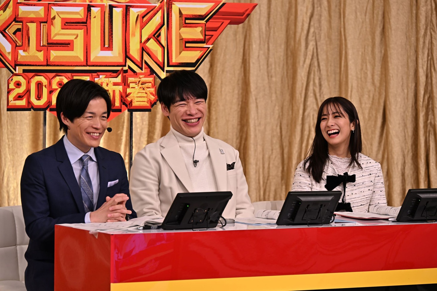 「ラヴィット！特別企画『KISUKE 2025 新春』最強運芸能人決定戦」の様子。©TBS