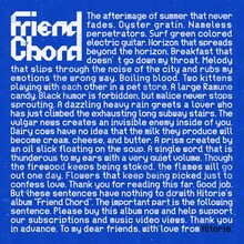 ヒトリエ「Friend Chord」通常盤ジャケット