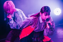 左からナノ3、クレナイ・ワールズエンド。