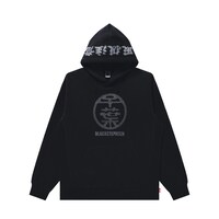 YUKI CHIBA "STAR" RHINESTONE HWC HOODIE（Black）