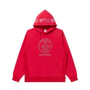 YUKI CHIBA "STAR" RHINESTONE HWC HOODIE（Red）