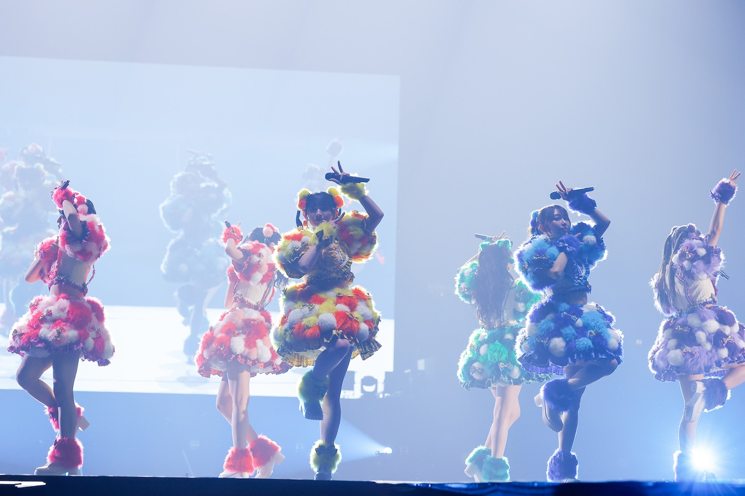 「行くぜ！超ときめき♡宣伝部 at さいたまスーパーアリーナ ～超ときめきクリスマス～」の様子。