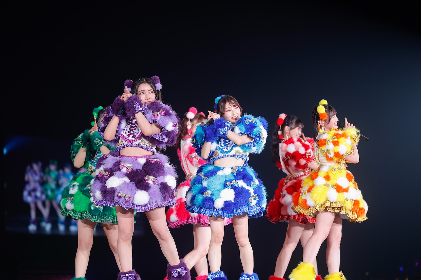 「行くぜ！超ときめき♡宣伝部 at さいたまスーパーアリーナ ～超ときめきクリスマス～」の様子。