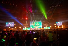 「行くぜ！超ときめき♡宣伝部 at さいたまスーパーアリーナ ～超ときめきクリスマス～」の様子。