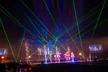 「行くぜ！超ときめき♡宣伝部 at さいたまスーパーアリーナ ～超ときめきクリスマス～」の様子。