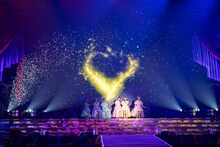 「行くぜ！超ときめき♡宣伝部 at さいたまスーパーアリーナ ～超ときめきクリスマス～」の様子。